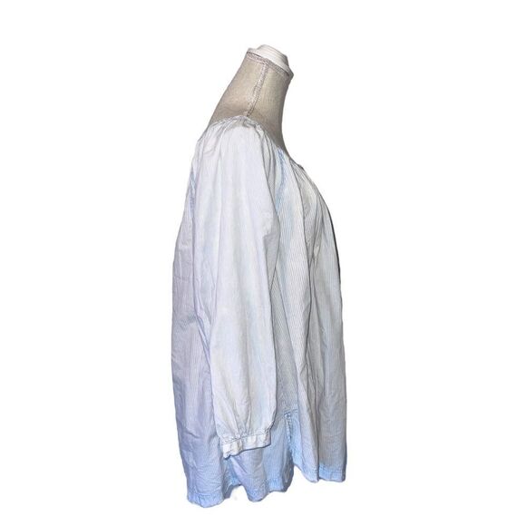 Free People Oxford Swing Tunic In Light Blue Combo - Picture 4 of 12